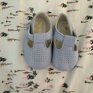 Baypods England Baby Blue Soft Sole Shoes Size 2